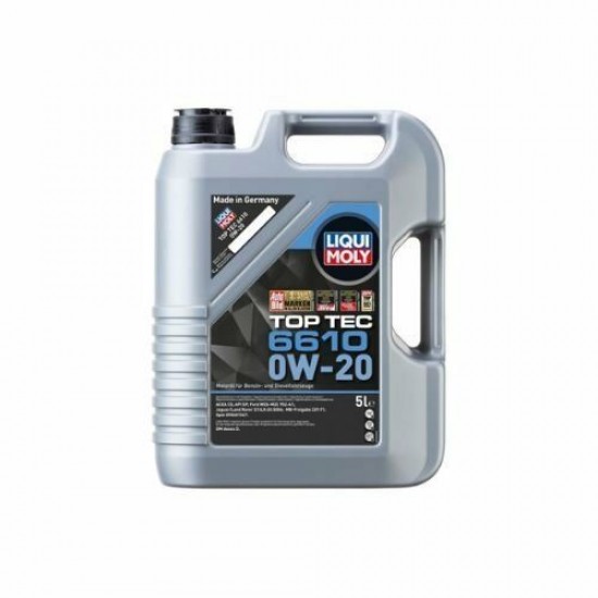 LIQUI MOLY 0W-20 Motor Yağı Top Tec 6610 5 Lt (21662)