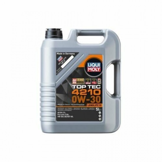 LIQUI MOLY 0W-30 VW Motor Yağı Tam Sentetik TOP TEC 4210 5 Lt (21605)